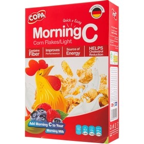 تصویر غلات صبحانه بر پایه ذرت کوپا - 300 گرم ا غلات صبحانه کوپا غلات صبحانه کوپا