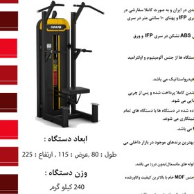 تصویر دستگاه بارفیکس کمک وزنه اینپارس(inpars) Pro3001 