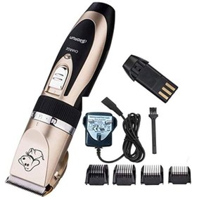 تصویر کیفیت برش موی حیوانات خانگی با ماشین اصلاح برقی و شارژی برند generic Electric Rechargeable Pet Animal Hair Trimmer Kit