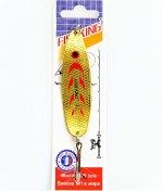 تصویر قاشقک ماهیگیری طلایی خط قرمز 27 گرم سایز MEPPS SYCLOPS 3 MEPPS #3