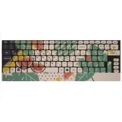 تصویر برچسب حروف فارسی کیبورد طرح هندوانه 