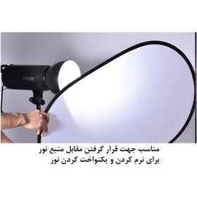 تصویر رفلکتور زومی مدل Diffuser سایز 150x100 سانتی متر 