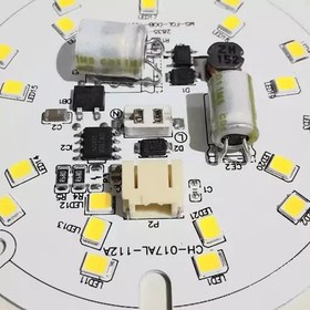 تصویر چیپ ال ای دی اضطراری 9 وات 220 و 3.7 ولت سفید مهتابی خازن دار 