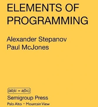 خرید و قیمت دانلود کتاب Elements of Programming 2019 | ترب