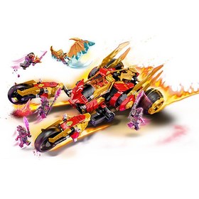 تصویر لگو Ninjago مدل Kai's Golden Dragon Raider 71773 