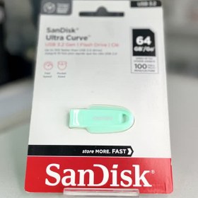 تصویر فلش 64 سن دیسک 