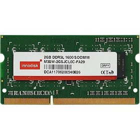 تصویر رم لپ تاپ 2 گیگ Innodisk DDR3-PC3L-1600-12800 MHZ 1.35V 