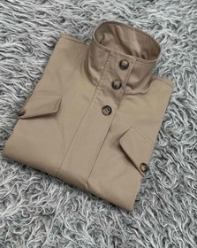 تصویر شکت جلو دکمه - کرم 