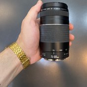 تصویر لنز دوربین کانن EF 75-300mm f/4-5.6 III دست دوم 