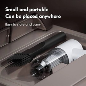 تصویر جاروبرقی شارژی همراه ا portable handheld vacuum cleaner portable handheld vacuum cleaner