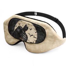 تصویر چشم بند خواب بچگانه کورال طرح بتمن Kids Coral Batman Sleep Mask