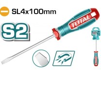 تصویر پیچ گوشتی توتال دوسو 10 سانتی SL4 مدل TSDSL4100 