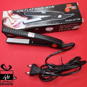 تصویر اتو مو مسافرتی جانسون JOHNSON مدل JS-768 Hair straightener JOHNSON