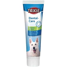 تصویر ست خمیر دندان و مسواک سگ تریکسی با طعم نعنا - Trixie Dental Hygiene Set 