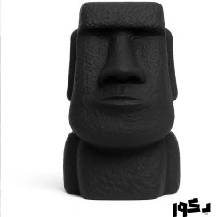 تصویر مجسمه دکوری مینیمال مدل موآی | جا عینکی مدرن 