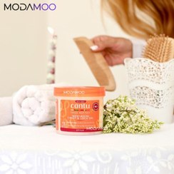 تصویر کرم ژل استایل موی فر رطوب رسان کنتو Cantu MOISTURIZING TWIST & LOCK GEL 