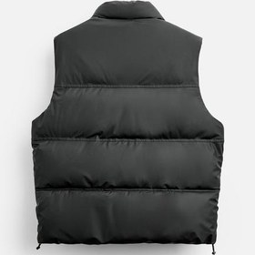 تصویر پافر مردانه زارا RUBBERISED PUFFER GILET 