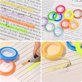 تصویر چسب واشی هایلایتری 