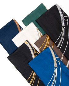 تصویر روسری ابریشم ژاکارد 2197 