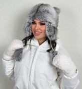 تصویر کلاه روسی گربه گرگی 