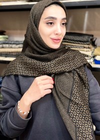 تصویر روسری ماه - سرمه ای 