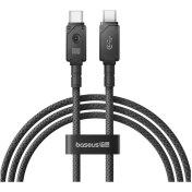 تصویر کابل شارژ Type-C to Type-C باسئوس مدل Unbreakable Series با طول 2 متر 100 وات 