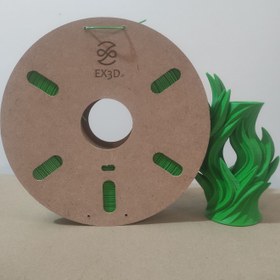تصویر فیلامنت abs سبز کریسمسی EX3D 
