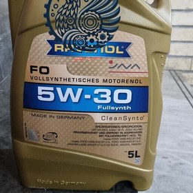 تصویر روغن موتور 5w30 راونول 5لیتری اصل آلمان مناسب کلیه خودرو های گروه نیسان و بنز و BMW 