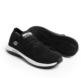 تصویر کفش جورابی اسکیچرز سایز 40 اسکیچ نیت بند دار ساق کوتاه Skechers Skech Knit Size 40