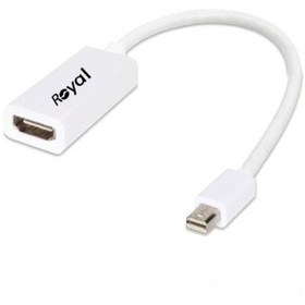 تصویر مبدل Mini DisplayPort به HDMI رویال ا mini-displayport-to-hdmi mini-displayport-to-hdmi