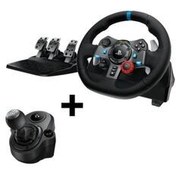 تصویر دسته بازی و جوی استیک کنسول ست فرمان G29 شیفتر + دنده logitech 