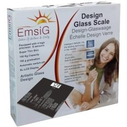 تصویر ترازوی دیجیتال امسیگ مدل GW30-Z1 ا Design Glass Scale Design Glass Scale