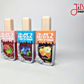 تصویر تینت لب طرح بستنی مجیک - انگور Magic tint