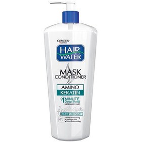 تصویر ماسک مو کامان مدل آمینو کراتین (درب پمپی) Come On Hair Water Mask Conditioner Amino Keratin Normal Hair 400ml