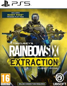 تصویر دیسک بازی RainBow Six Extraction مخصوص PS5 RainBow Six Extraction Game Disc For PS5