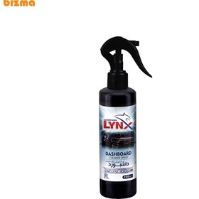 تصویر اسپری پاک کننده داشبورد اتومبیل لینکس حجم 250 میلی لیتر ا LYNX Dashboard Cleaner Spray LYNX Dashboard Cleaner Spray