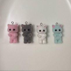 تصویر آویز گربه مخملی 