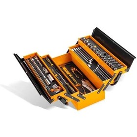 تصویر جعبه بکس و ابزار ۵۹ پارچه حرفه ای دینگی DINGQI مدل ۱۱۰۰۵۹ 