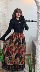 تصویر دامن رنگی رنگی 