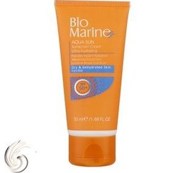 تصویر کرم ضد آفتاب اس پی اف 50 پوست خشک بایومارین BIOMARINE 3 in 1 Total Sun Block Cream Normal To Dry Skin 50ml