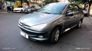 تصویر پژو 206 صندوقدار مدل 1396 ا V8 V8
