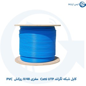 تصویر کابل شبکه لگراند تمام مس CAT6 utp با مغزی 48 