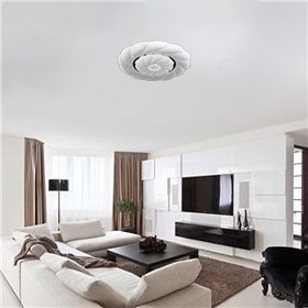 تصویر چراغ پنلی گل رز مدل FL-03 