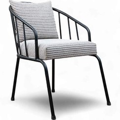 تصویر صندلی تک مدل یورک فلزی مدرن مناسب نهارخوری و کافی شاپ 