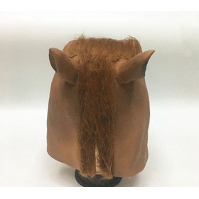 تصویر ماسک طراحی شده به شکل سر اسب برای هالووین برند y&d Halloween Horse Head Designed Mask