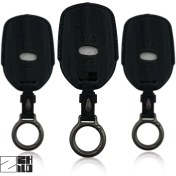 تصویر کاور ریموت چرم و چوب بهمن ریسپکت 