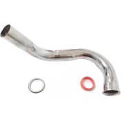 تصویر گلویی اگزوز یاماها 100 خمی اگزوز یاماها 100