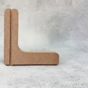 تصویر نبشی اتصال و پایه بکدراپ(گیره بکدراپ) 