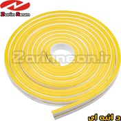 تصویر نئون فلکسی زرد انبه ای گلدن لایت golden light neon flexi 