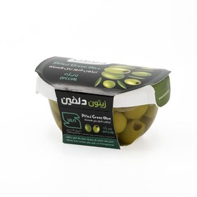 تصویر زیتون سبز بی هسته 140 گرم 
